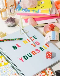 Ban.do Planners + Desk Rough Draft Large Notebook - Be Nice To Yourself