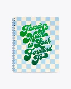 Ban.do Rough Draft Large Notebook - There's So Much To Look Forward To Planners + Desk