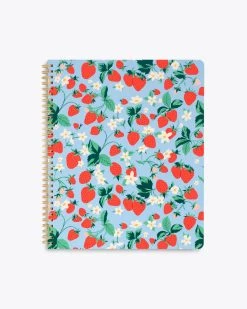 Ban.do Planners + Desk Rough Draft Large Notebook - Strawberry Field