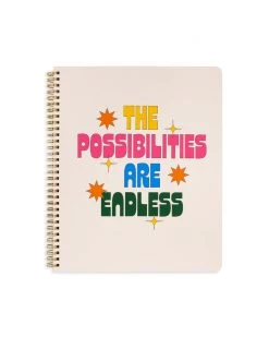 Ban.do NEW Rough Draft Large Notebook - The Possibilities Are Endless