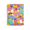 Ban.do Rough Draft Mini Notebook - Berry Butterfly Yellow NEW