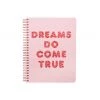 Ban.do Rough Draft Mini Notebook - Dreams Do Come True
