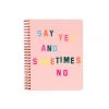 Ban.do Rough Draft Mini Notebook - Say Yes