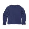 Ban.do Clothing Ruffle Sweatshirt - True Navy