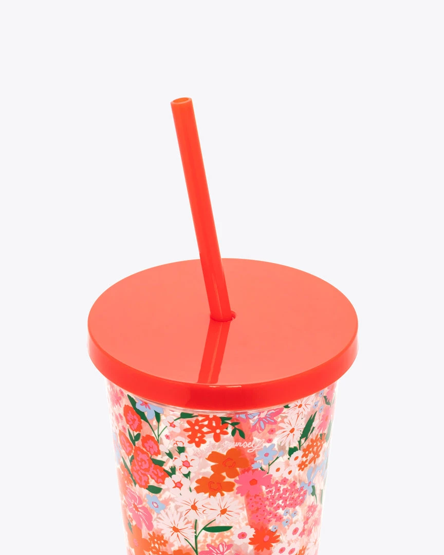 Ban.do Sip Sip Tumbler With Straw - Secret Garden Living 2 Ban.do Sip Sip Tumbler With Straw - Secret Garden Living
