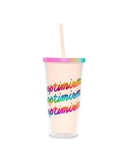 Ban.do Deluxe Sip Sip Tumbler With Straw - Optimism Living