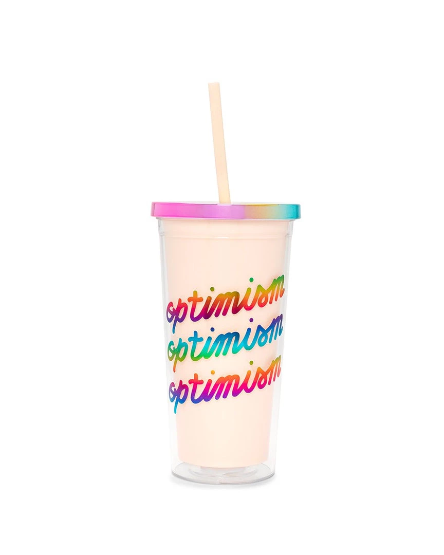 Ban.do Deluxe Sip Sip Tumbler With Straw - Optimism Living 1 Ban.do Deluxe Sip Sip Tumbler With Straw - Optimism Living