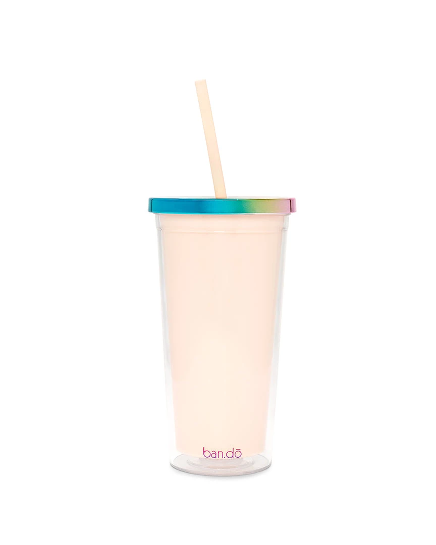 Ban.do Deluxe Sip Sip Tumbler With Straw - Optimism Living 2 Ban.do Deluxe Sip Sip Tumbler With Straw - Optimism Living