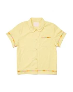 Ban.do Clothing Short Sleeve Leisure Shirt - Daisy Chain