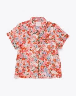 Ban.do Clothing Short Sleeve Leisure Shirt - Secret Garden