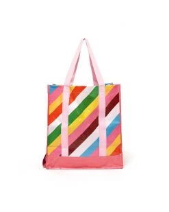 Ban.do Reuse Reduce Foldable Market Bag - Rainbow Stripes Accessories