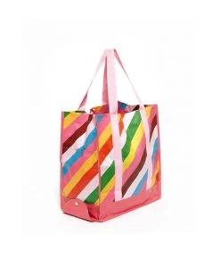 Ban.do Reuse Reduce Foldable Market Bag - Rainbow Stripes Accessories
