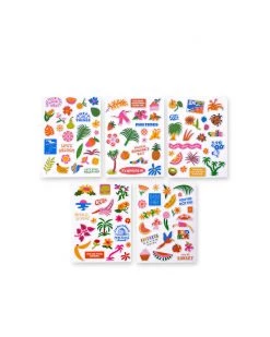 Ban.do Puffy Sticker Pack - Assorted