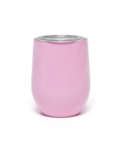 Ban.do Stainless Steel Wine Glass With Lid - To Your Health Living