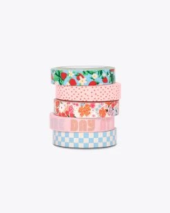Ban.do Stick With It Paper Tape Mega Pack - Strawberry Field
