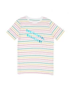 Ban.do Continental Breakfast Striped Tee