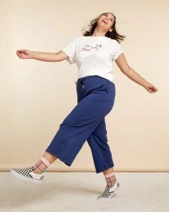 Ban.do Wide Leg Sweatpant - True Navy