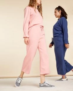 Ban.do Wide Leg Sweatpant - True Navy