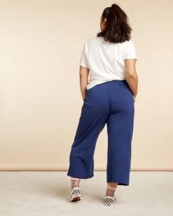 Ban.do Wide Leg Sweatpant - True Navy