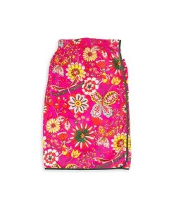 Ban.do Take It Easy Towel Wrap - Magic Garden Hot Pink