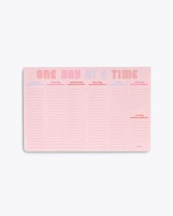 Ban.do Planners + Desk Week-to-Week Mega Desk Notepad - One Day At A Time