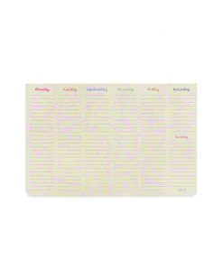 Ban.do Week-to-Week Mega Desk Notepad