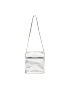 Ban.do What's For Lunch? Crossbody Bag - Metallic Silver Accessories