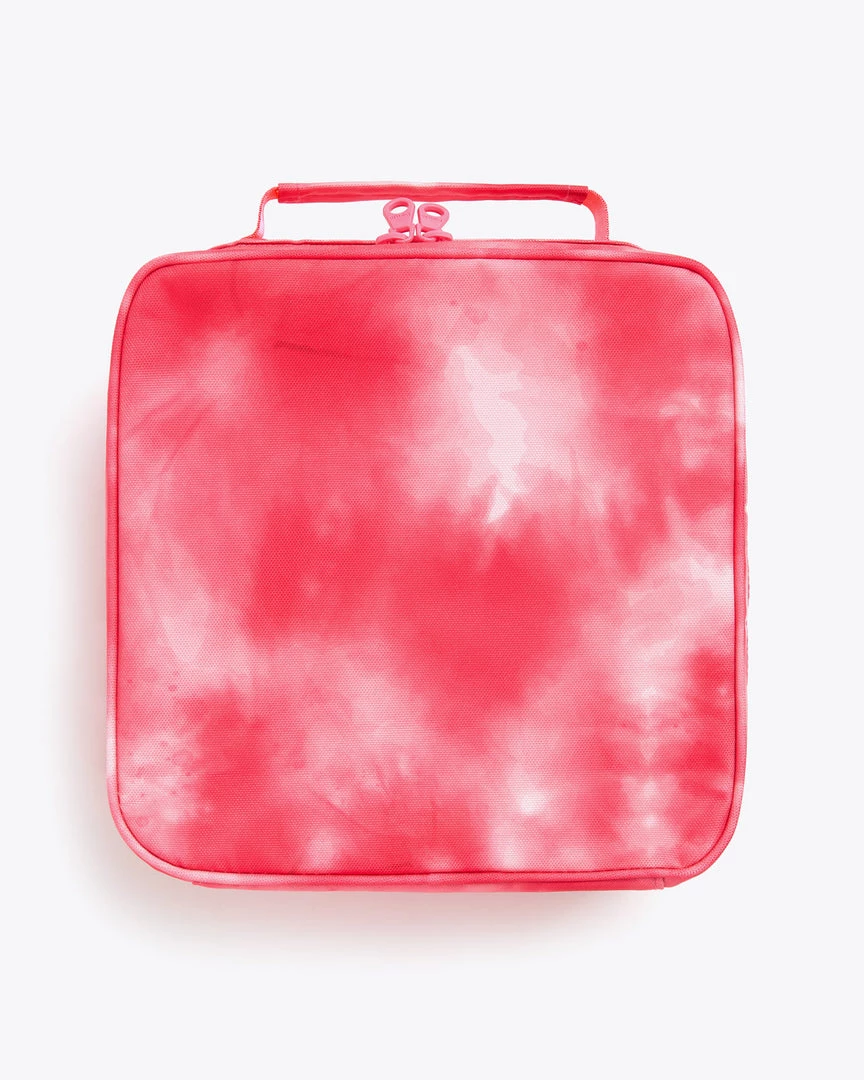Ban.do Accessories What's For Lunch? Square Lunchbag - Hot Pink Tie Dye 2 Ban.do Accessories What's For Lunch? Square Lunchbag - Hot Pink Tie Dye