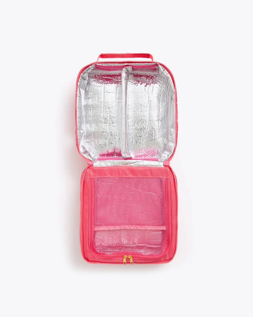 Ban.do Accessories What's For Lunch? Square Lunchbag - Hot Pink Tie Dye 3 Ban.do Accessories What's For Lunch? Square Lunchbag - Hot Pink Tie Dye