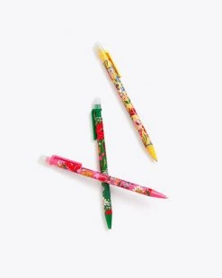 Ban.do Planners + Desk Write On Mechanical Pencil Set - Super Bloom