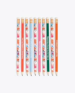 Ban.do Planners + Desk Write On! Pencil Set - Secret Garden/Compliments