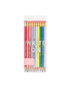 Ban.do Compliment Pencil Set - Assorted Set Of Ten Planners + Desk