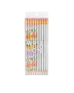 Ban.do Write On Pencil Set - Garden Party Planners + Desk