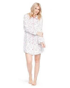 Ban.do Long Sleeve Leisure Dress - Party Dots Clothing