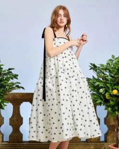 Sister Jane Lucia Jacquard Midi Dress