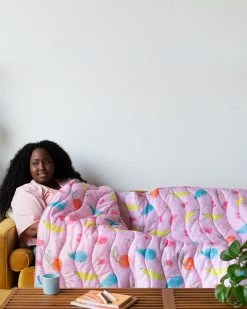 Talking Out Of Turn Puffy Blanket - Fresh Start