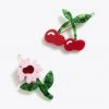 Ban.do X Chunks Flower And Cherry Clip Set Accessories