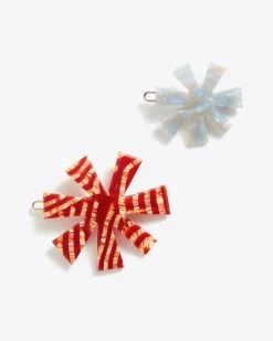 Ban.do X Chunks Accessories Flower/Star Clip Set