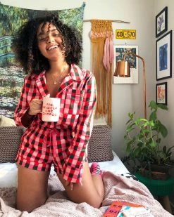 Ban.do Clothing Leisure Shorts - Buffalo Plaid