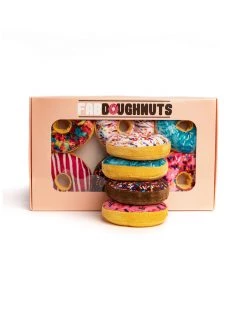 Fab Dog Box Of Doughnuts Pet Toy Living