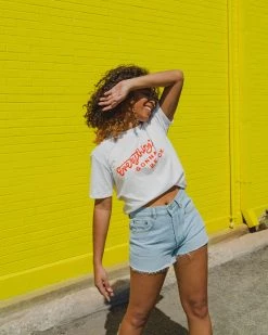 Amuse Society Shoreline Denim Woven Short - Sunfade Wash