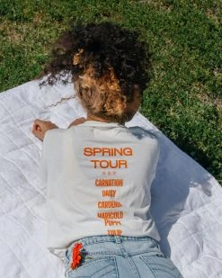 Ban.do Spring Tour Boxy Pocket Tee Clothing