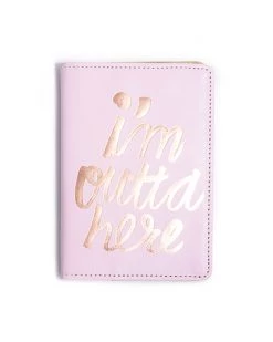 Ban.do The Getaway Passport Holder - I'm Outta Here Accessories