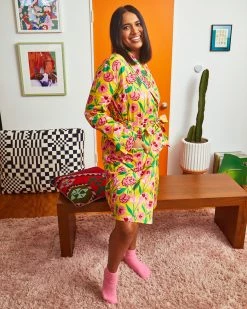 Ban.do Leisure Robe - Honey Las Flores Clothing