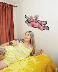 Ban.do Clothing Chill Shorts - Lime Green Stripes