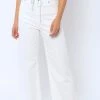 Sisstrevolution Clothing Kellyn Denim Woven Pant - Vintage White