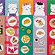 Girl Of All Work Hungry Cat Page Flags Planners + Desk